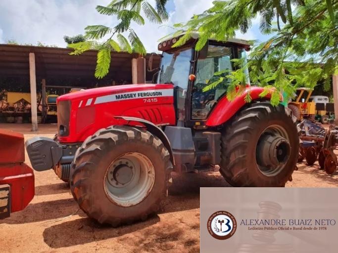 TRATOR MASSEY FERGUSON 7415 